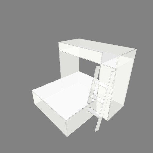 Кровать Free 3D furniture designs and blueprints from Flatma Community