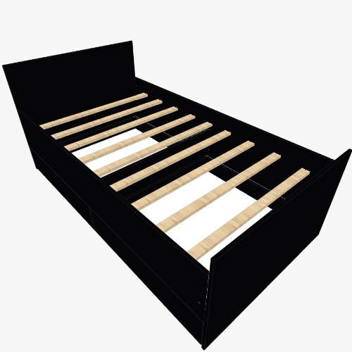 кровать односпальная