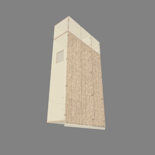 Шкаф Для прихожей 1490x2767x567мм