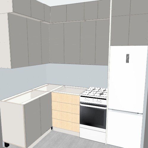 Кухня 2.15 х 1.38