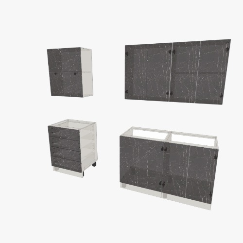 кухня 25 1км Free 3D furniture designs and blueprints from Flatma Community