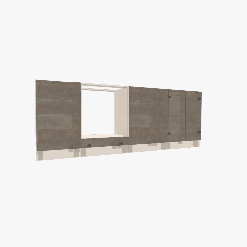 Кухня Free 3D furniture designs and blueprints from Flatma Community