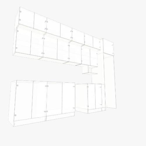 Кухня Progetti e disegni di mobili 3D gratuiti dalla Comunità Flatma