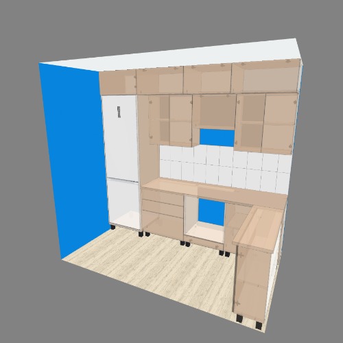 кухня бежевый песок Free 3D furniture designs and blueprints from Flatma Community