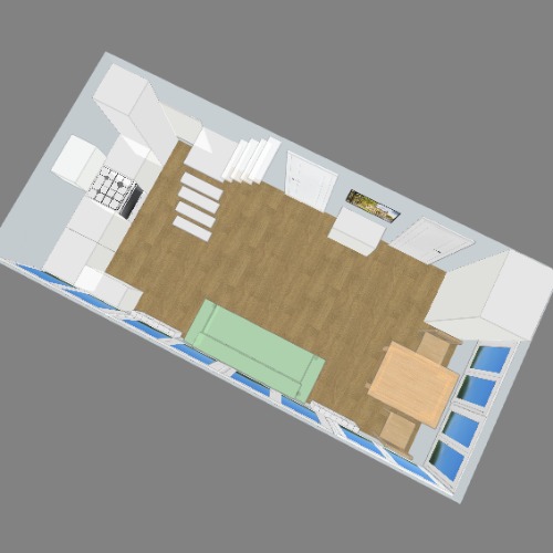 Кухня - гостиная