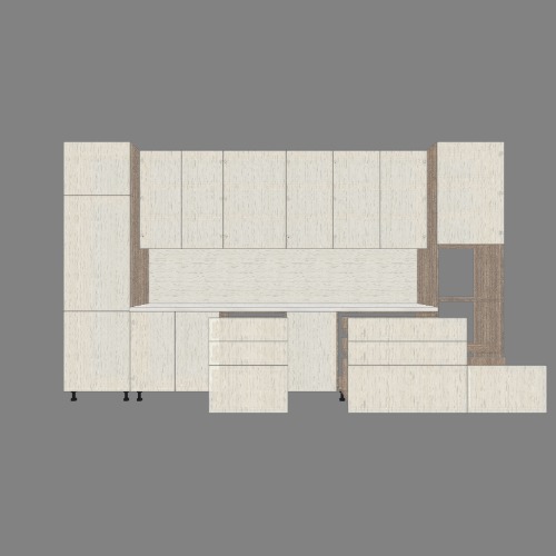 Кухня прямая