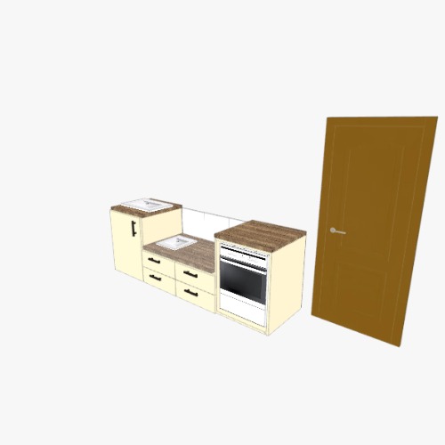 кухня розовая 000002