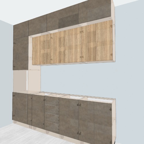 kuhnya Free 3D furniture designs and blueprints from Flatma Community