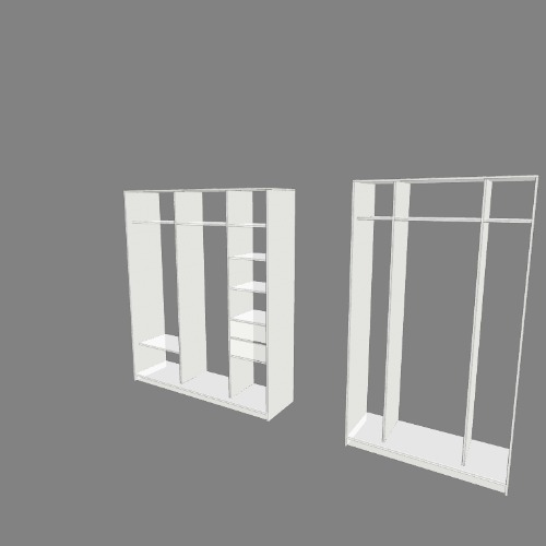 Купе в спальню и в коридор