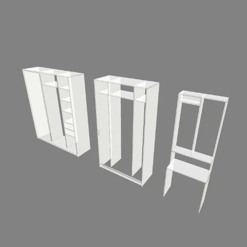 Купе в спальню и в коридор