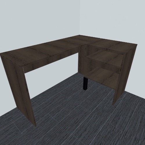L desk