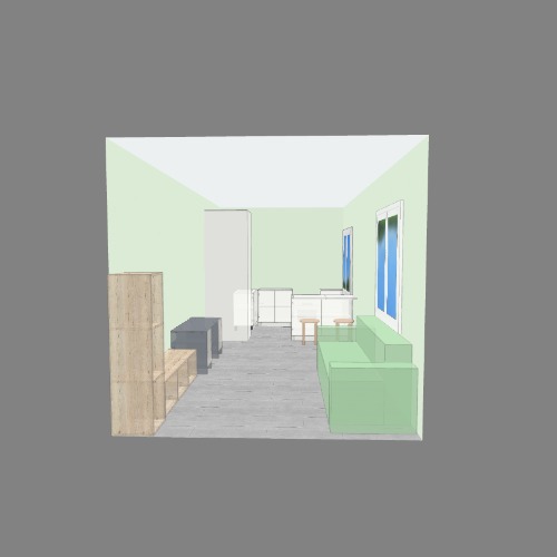Living room/kitchen