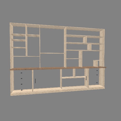 Lounge bookshelf