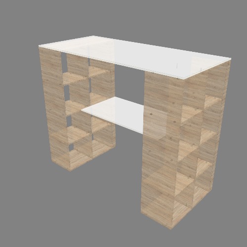 Łóżko ma antresoli