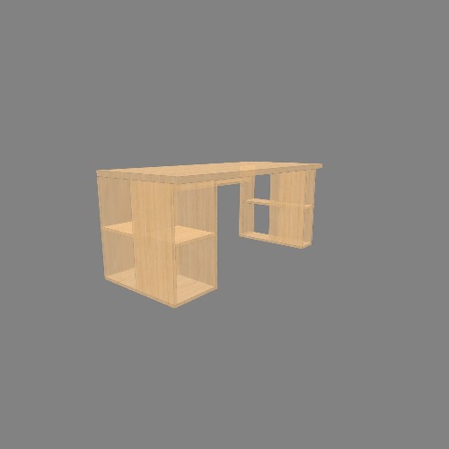 LP Desk Free 3D furniture designs and blueprints from Flatma Community