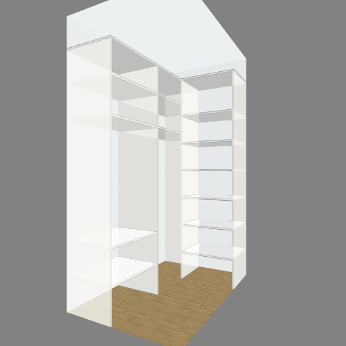 маленькая гардеробная