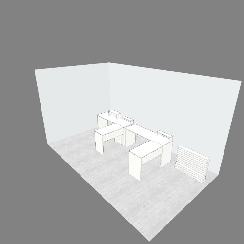 Mesa em L - Uso 2 Chapas