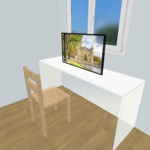 Mesa simples sem gaveta