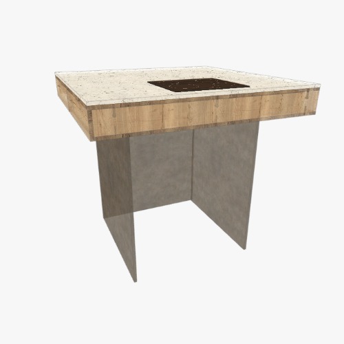 mesón Free 3D furniture designs and blueprints from Flatma Community