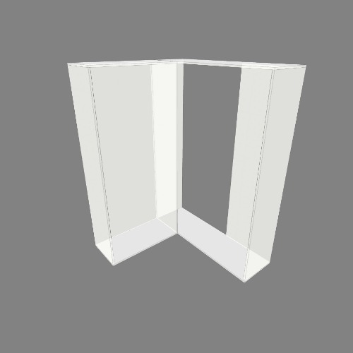 Meuble d'angle dressing