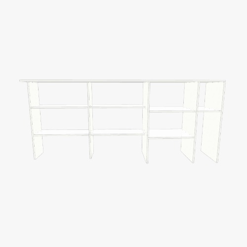 Meuble sous Comptoir مشاريع ومخططات أثاث ثلاثية الأبعاد مجانية من مجتمع Flatma