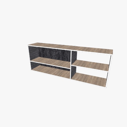 meuble vinyle et livres