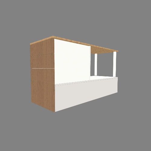 Module rangement / espace travail