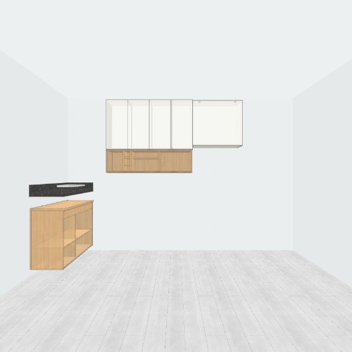 Nicho e balcão cozinha