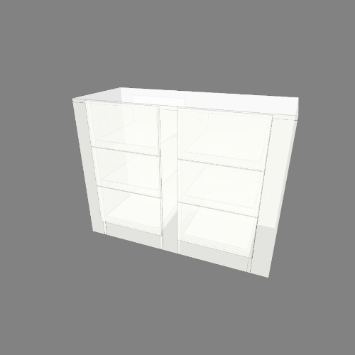 Mueble 3 cajoneras 90x120x54