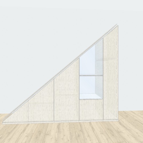 Mueble bajo escalera