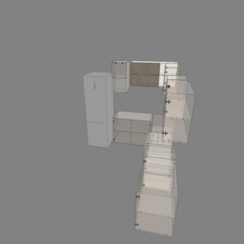 MUEBLE COCINA ABAJO Free 3D furniture designs and blueprints from Flatma Community