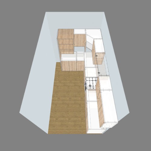 MUEBLE COCINA ABAJO TERMINADO