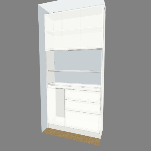 Mueble Cocina espacio Reducido Free 3D furniture designs and blueprints from Flatma Community