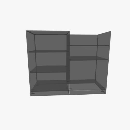 Mueble de caja y recepción