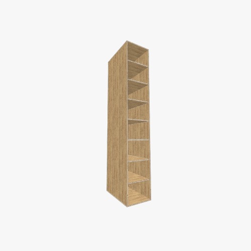 Mueble leña vertical