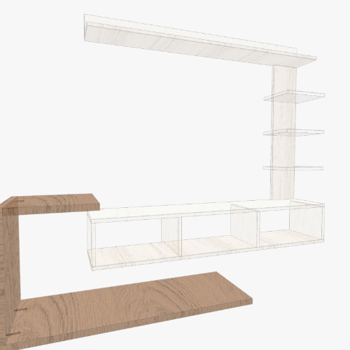 Mueble par TV