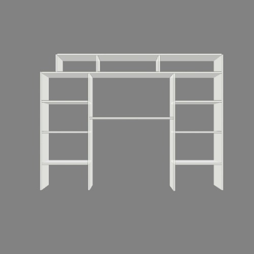 Mueble sobre escritorio Free 3D furniture designs and blueprints from Flatma Community