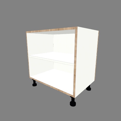Mueble sobre heladera