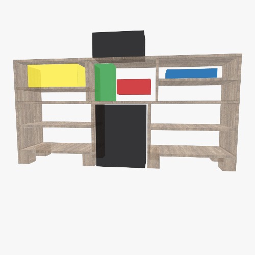 Mueble TV Free 3D furniture designs and blueprints from Flatma Community