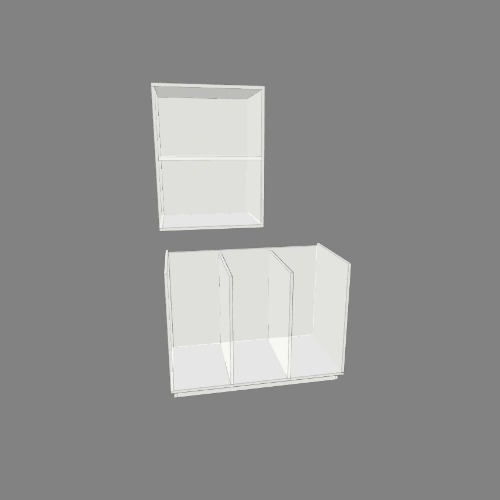 Alacena y microondas