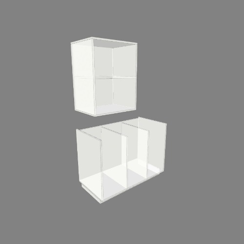 Alacena y microondas