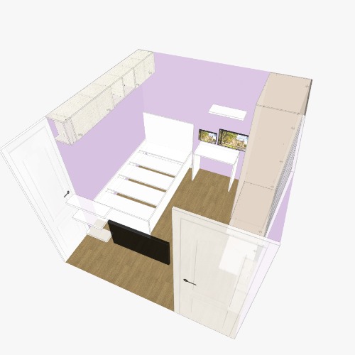 Muebles habitación hija