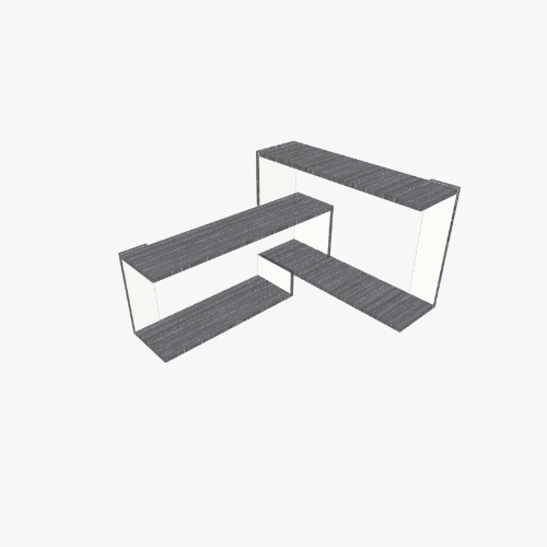 Небольшая угловая полка