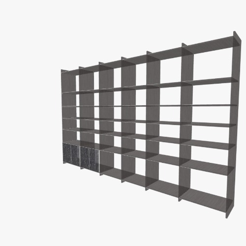 Незаконченный шкаф в магазин