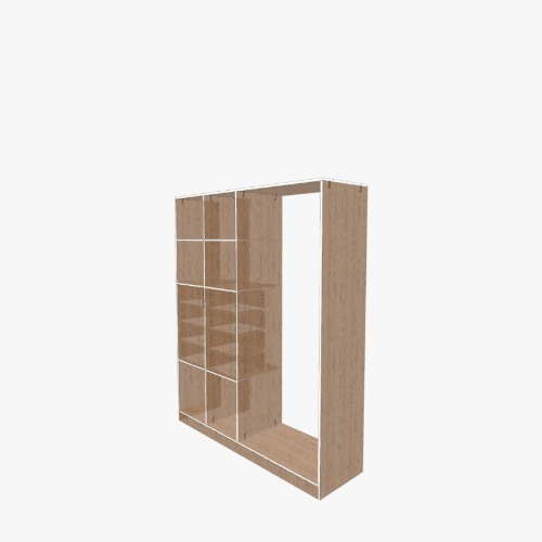 nightstand and closeth
