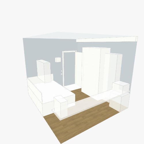 Новая большая кровать Бесплатные 3D-проекты мебели и чертежи от сообщества Flatma