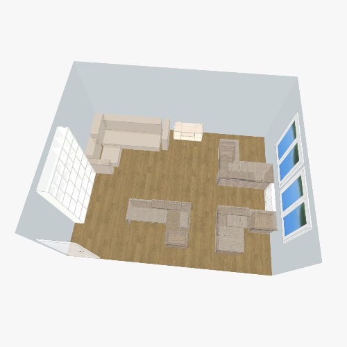 новый кабинет офиса