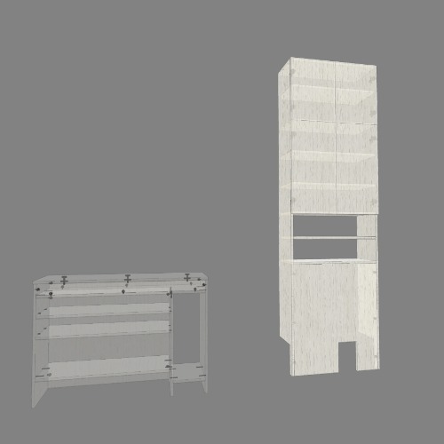 Обувница и шкаф