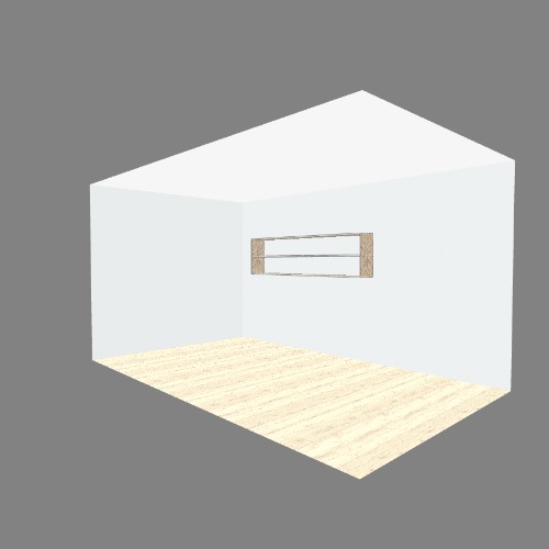 Organizador habitación puerta corrediza