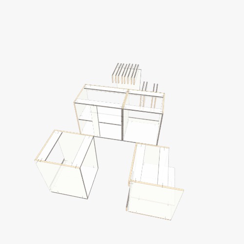 ПЕРВЫЙ Proyectos y planos de muebles 3D gratuitos de la Comunidad Flatma